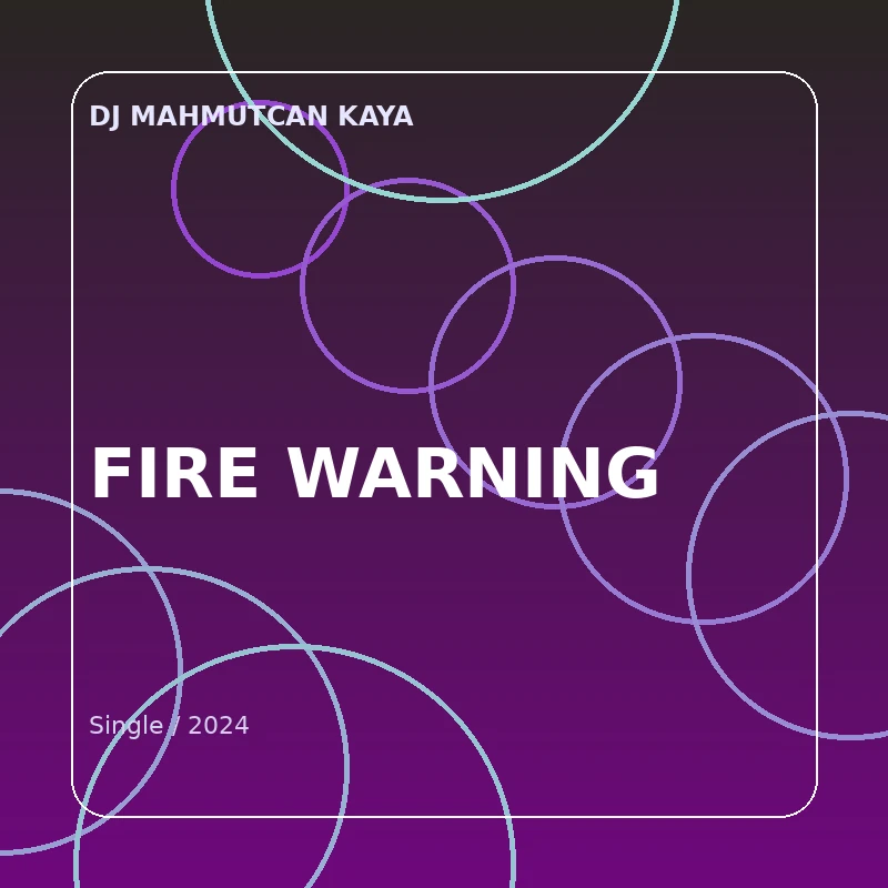 Fire Warning kapak tasarımı