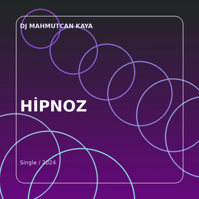 HİPNOZ single kapak tasarımı