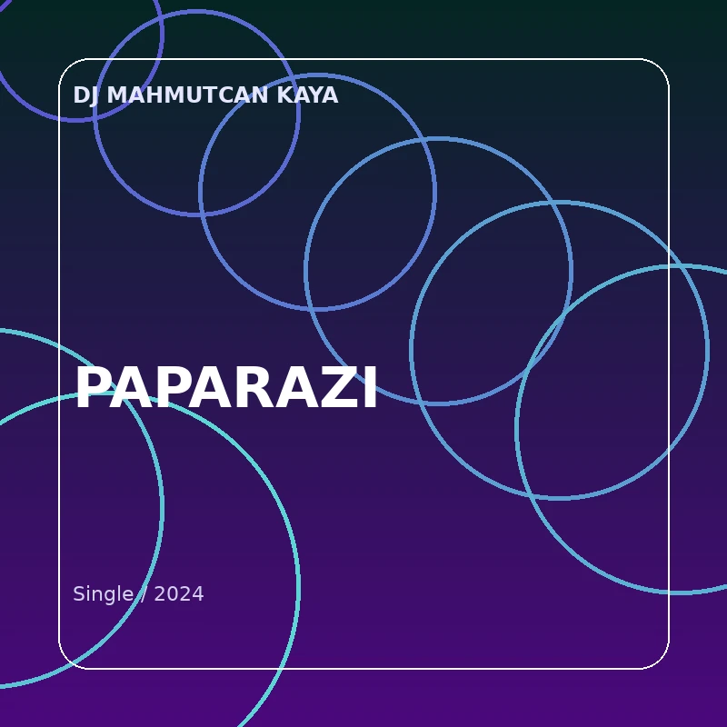 Paparazi single kapak tasarımı
